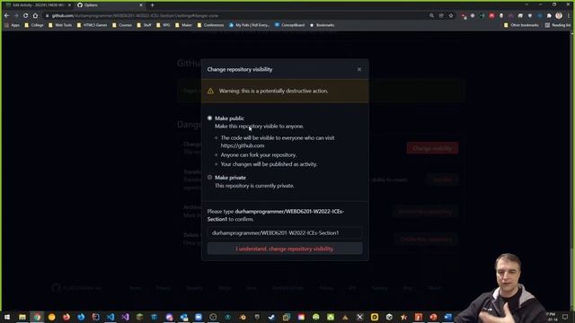 WEBD6201 - W2022 - Week 1 - Part 2 - ICE 1 - Git and GitHub смотреть онлайн