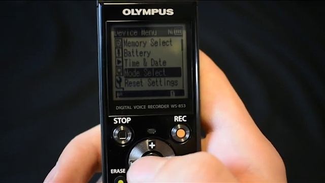 Olympus WS-853 Digital Audio Recorder смотреть онлайн