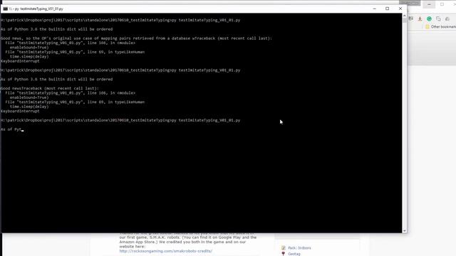Python Script: Type Like A Human! 20170623 смотреть онлайн
