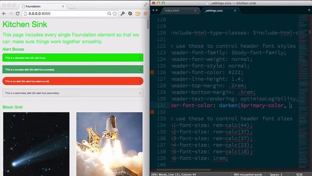 Getting Sassy with ZURB Foundation 5 (Sass/Scss) #FoundationCasts Ep. 6 смотреть онлайн