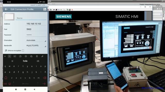Sm@rt Client Aplicación Móvil (Mobile app) WinCC смотреть онлайн
