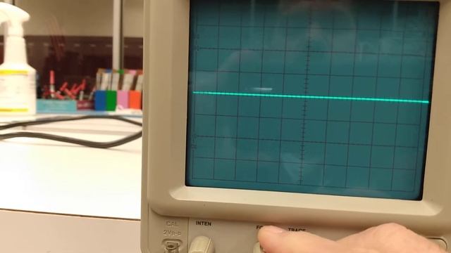 calibration of the GOS-622G 20MHz oscilloscope смотреть онлайн