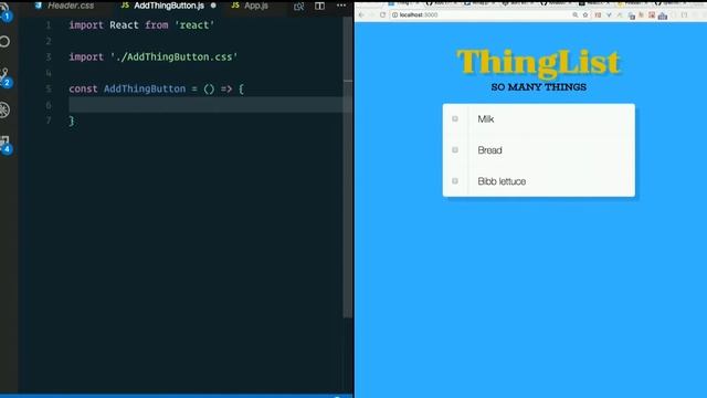 Day 07 - Afternoon, part 1: ThingList - AddThingButton - XTBC 2017 Session 1 смотреть онлайн
