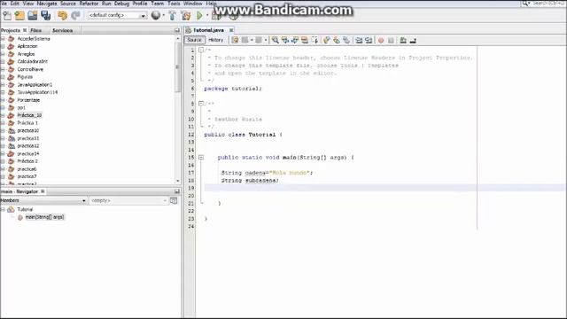 Explicación de substring de JAVA (Con netbeans). смотреть онлайн