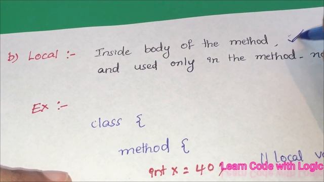 Types of Variables in JAVA || Variables in Java|| Instance, Local and Static variables in JAVA смотреть онлайн