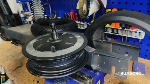 Установка литой покрышки Midway iMax | Ninebot Max G30