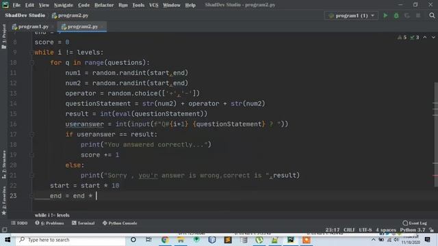 Mini Python Quiz Project Hard Mode | python solutions | practice challenges | python for beginners смотреть онлайн