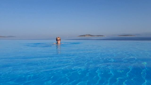 Турция, Бодрум, 2022. Отель "Blue Dreams Resort 5*" Инфинити бассейн. смотреть онлайн