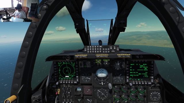DCS WORLD прохождение компании на A10C в VR Oculus Rift S (страдания виртуального летчика) смотреть онлайн