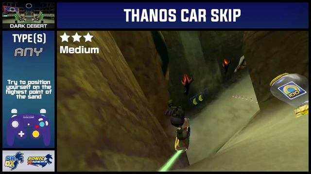 Dark Desert | Thanos Car Skip | Sonic Riders DX Skip Tutorial смотреть онлайн