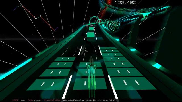 Audiosurf 2 - Undertale - Fallen Down (Holder Remix) смотреть онлайн