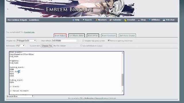 Fire Emblem Hacking Workshop TWO. Eventiel/Eventing, Event Assembler, Hex Editing смотреть онлайн