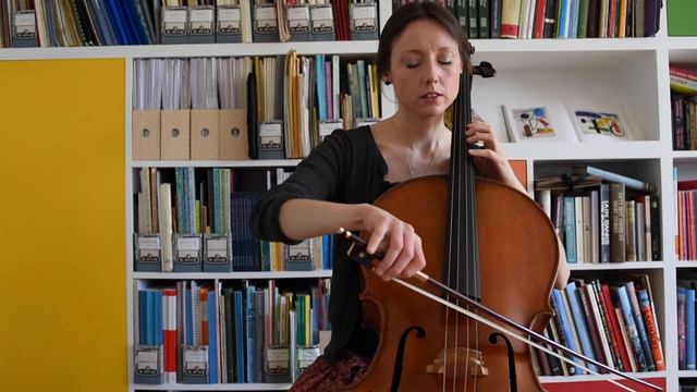 G minor arpeggio, 2 octaves (separate bows) смотреть онлайн