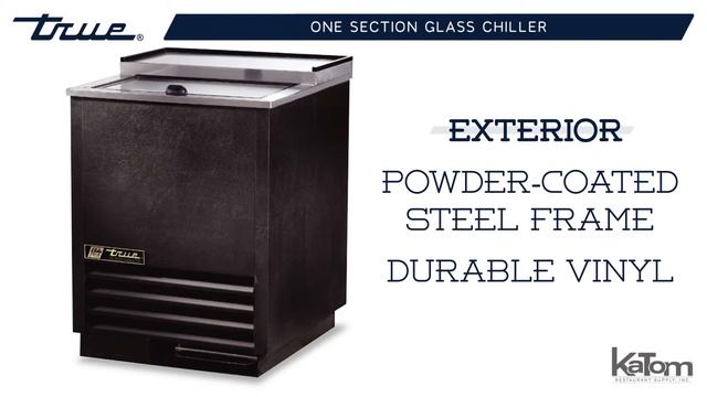 True One Section Glass Chiller (598-T24GC) смотреть онлайн