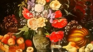 Сочинение по картине «Цветы и плоды» И. Хруцкого