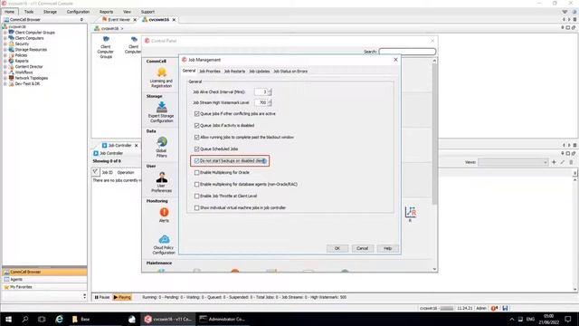 #Commvault - Control Panel - Job Management - General Tab (Part-01) смотреть онлайн