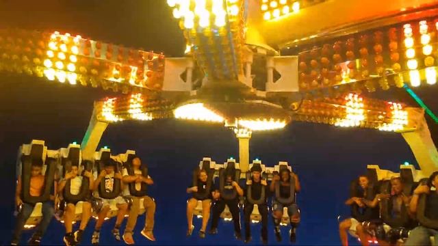 Spin Out Ride (POV) Fort Bend County Fair & Rodeo (Nights) смотреть онлайн
