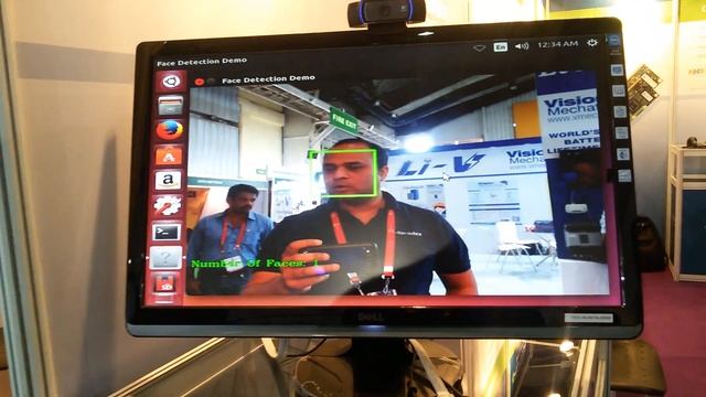 Face Detection Demo running on Toradex Apalis TK1 смотреть онлайн