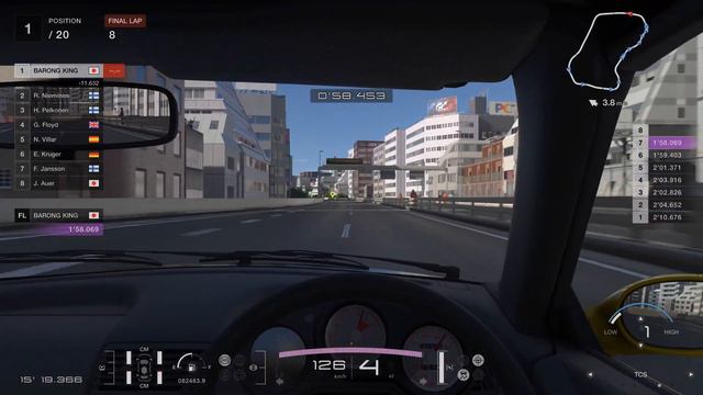 GRAN TURISMO 7 2022 04 10 TOKYO EXPRESS WAY BEAT '91 1ST 勝利もファイナルラップで相手が10秒以上追い上げ恐怖を感じた смотреть онлайн