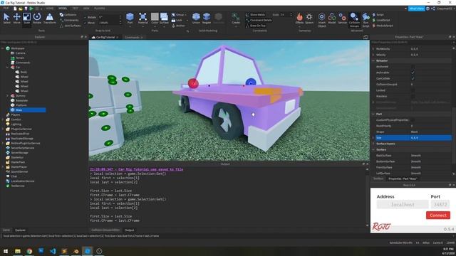 Roblox: Car Rig Tutorial (Part 1 - Setup) смотреть онлайн