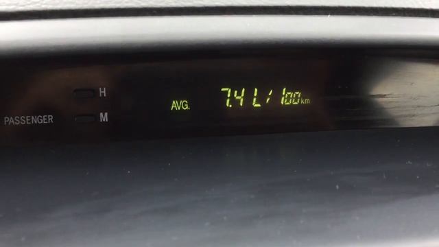 Toyota Camry 30 расход топлива по трассе