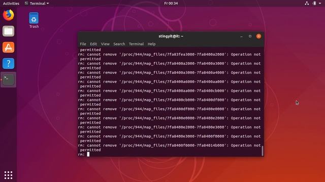Destroying Linux | Delete Your Whole System With The "rm"-Command | sudo rm -rf / | Ubuntu 18.10 смотреть онлайн