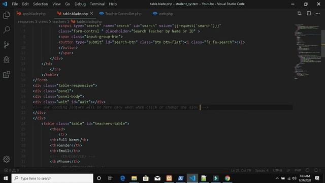 Laravel Student Information System Part 51 ( Switchery Ajax ) Update Status using Ajax jQuery Part смотреть онлайн