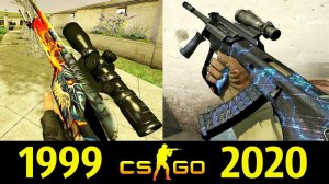 Counter Strike - Эволюция (1999 - 2020) ! История Культовой Игры !