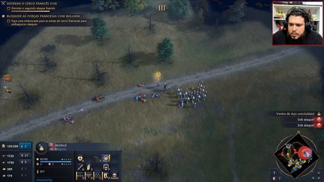 Os Barões se Rebelaram! Ep07 - Age of Empires 4 смотреть онлайн
