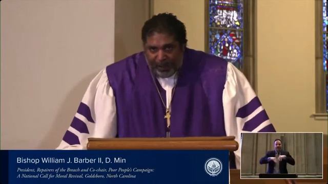 'We Must Have a Third Reconstruction.' Rev. William Barber speaks at смотреть онлайн