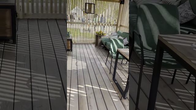 Беседка из дерева «Барнхаус» двухуровневая