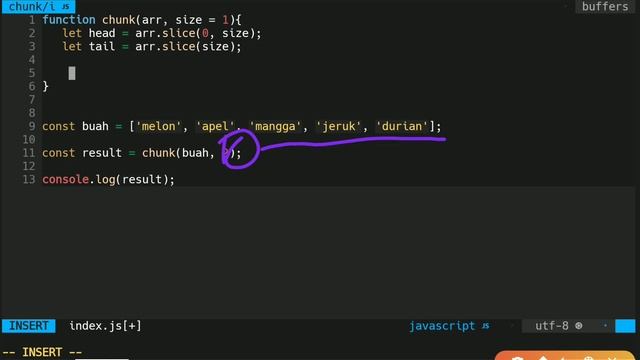 Latihan Membuat Fungsi Array Chunk di Javascript смотреть онлайн