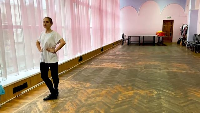 Видеоурок по хореографии "Движения русского танца" смотреть онлайн