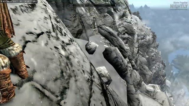 FROST TROLL OF DOOM | Two Idiots Play Skyrim Together Nightly Builds | PART 3 смотреть онлайн