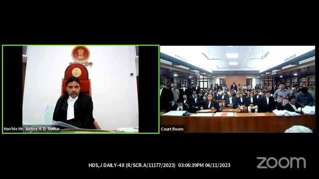 06-11-2023 - COURT OF HON'BLE MR. JUSTICE HASMUKH D. SUTHAR, GUJARAT HIGH COURT смотреть онлайн