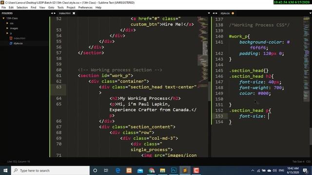 PSD to HTML With Bootstrap (Part-2) Sadik Bin Jalil смотреть онлайн