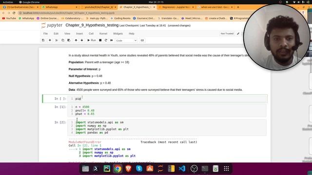 T-Test and Z-Test Explained | Hypothesis Testing in Data Science EDA || AI || DS смотреть онлайн