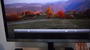 How to adjust Brightness of AOC U2477PWQ monitor