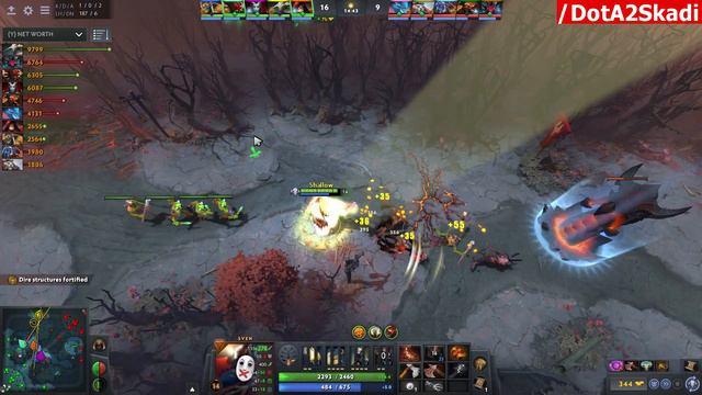 Most IMBA HERO THIS PATCH 23savage [Sven] Top1 MMR 11K Carry Mode Superman Insane Right click Dota смотреть онлайн