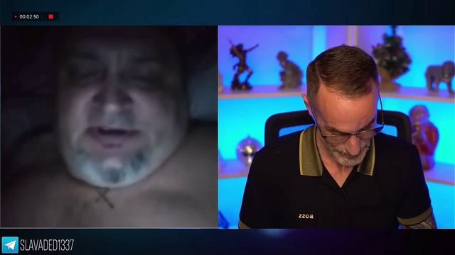 Дядя Слава VS Жирной котлеты по киевски. Чат рулетка. Стрим..mp4 смотреть онлайн