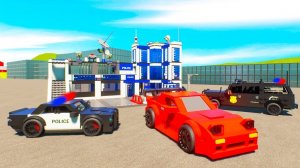 ПОБЕГ ИЗ ТЮРЬМЫ В ЛЕГО СИТИ! САМАЯ УГАРНАЯ ПОЛИЦЕЙСКАЯ ДРИФТ ПОГОНЯ В БРИК РИГС (Brick RIgs)