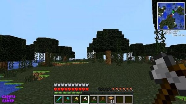 Minecraft Pack Mod #1 - Optifine/MiniMap/Timber [1.5.2] + [Download]