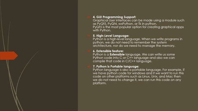 What is python? --High-level programming language смотреть онлайн