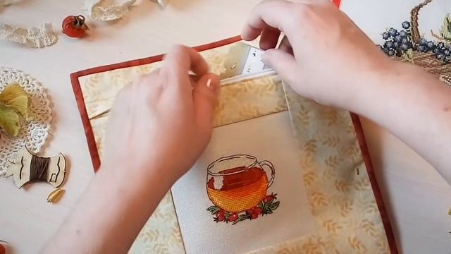 Органайзер для вышивки "конверт". смотреть онлайн