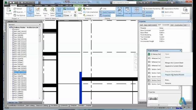 Using Navisworks to view and compare 2D sheets and 3D models смотреть онлайн