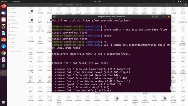 7.Anaconda download,setup & configure on Ubuntu20.04 LTS new 2020 смотреть онлайн