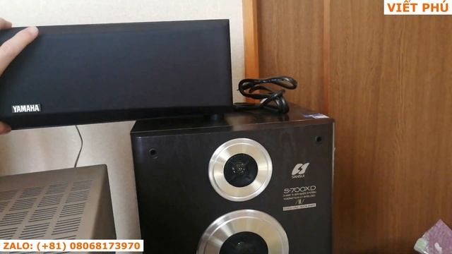 Loa Sub Yamaha SW-105 và loa center yamaha NS-C05/ Viết Phú JP смотреть онлайн