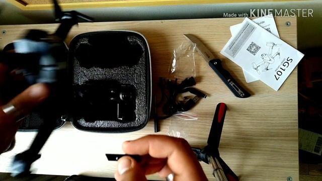 распаковка и обзор дрона SG 107 смотреть онлайн