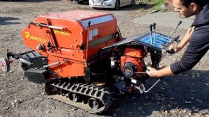 Самоходный пресс-подборщик сена Takakita SR-500 Япония