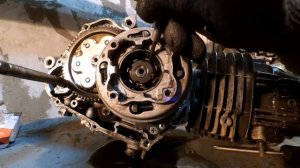 154FMI Двигатель питбайка РАЗБОРКА